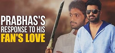 விக்ரம் பிரபு மகனுக்கு, பிரபாஸ் அனுப்பிய சர்ப்ரைஸ் கிஃப்ட்!