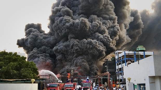 major fire