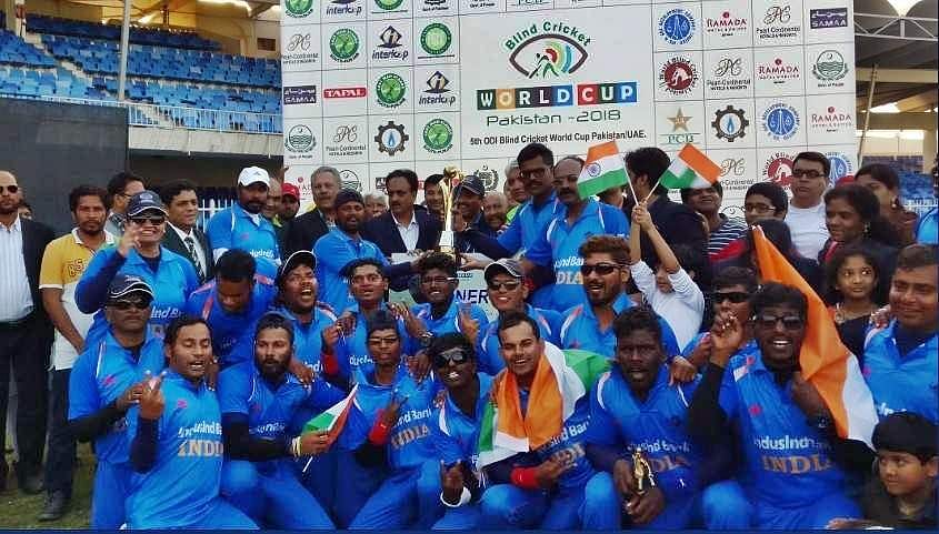 பார்வையற்றோர் உலகக் கோப்பை: பாகிஸ்தானை வீழ்த்தி இந்தியா சாம்பியன்