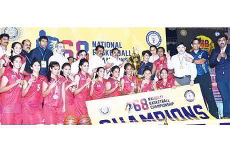 தேசிய கூடைப்பந்து: தமிழக ஆடவர் சாம்பியன்