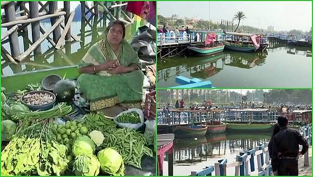 'இந்திய வரலாற்றில் முதன்முறையாக'- கொல்கத்தாவில் மிதக்கும் மார்கெட் அறிமுகம்!