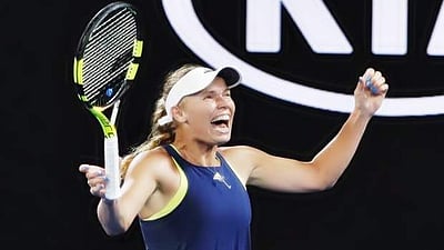 ஆஸ்திரேலிய ஓபன்: கரோலின் வோஸ்னியாக்கி முதன்முறையாக சாம்பியன்!