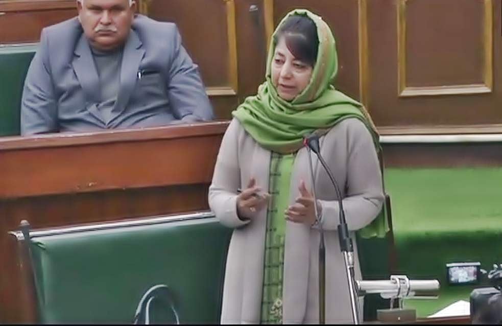 நாங்கள் பாஜக-வுடன் கூட்டணி சேர்ந்திருக்கவில்லை என்றால்! மெஹபூபா முஃப்தி பேச்சு