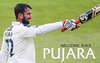 ஐபிஎல் சமயத்தில் இங்கிலாந்து கவுன்டி கிரிக்கெட்டில் விளையாடவுள்ள புஜாரா!