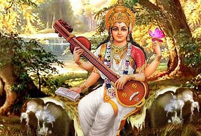 சரஸ்வதி ஸ்தாபனம்: நம் வீட்டு குட்டீஸ் படிப்பில் சிறக்க இன்று சரஸ்வதி தேவியை வரவேற்போம்!