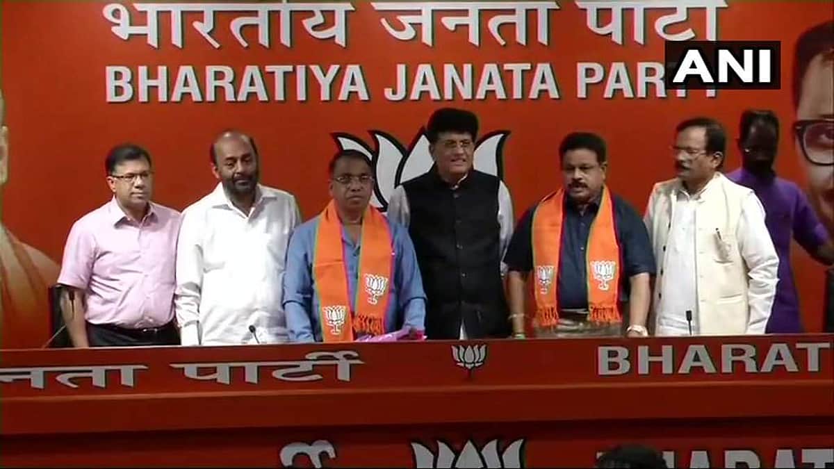 ராஜிநாமா செய்த கோவா காங்கிரஸ் எம்.எல்.ஏக்கள் இருவர் பாஜகவில் இணைந்தனர்