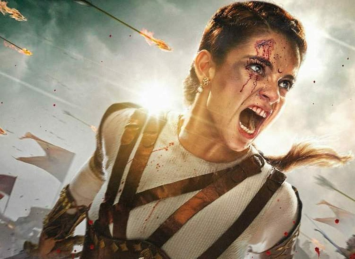 ஜான்சி ராணியாக நடித்துள்ள கங்கனா ரனாவத்: டீசர் வெளியீடு!