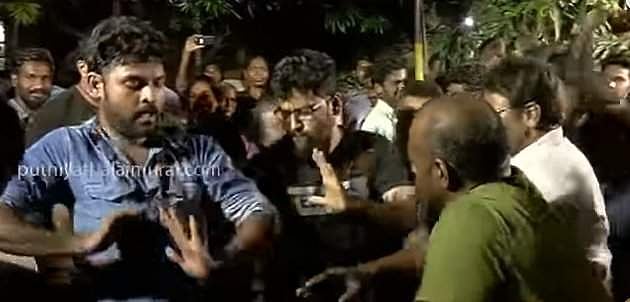 கூத்துப் பட்டறை ந.முத்துச்சாமி மறைவுக்கு நடிகர்கள் விதார்த், விமல், பசுபதி நடனமாடி இறுதி அஞ்சலி!