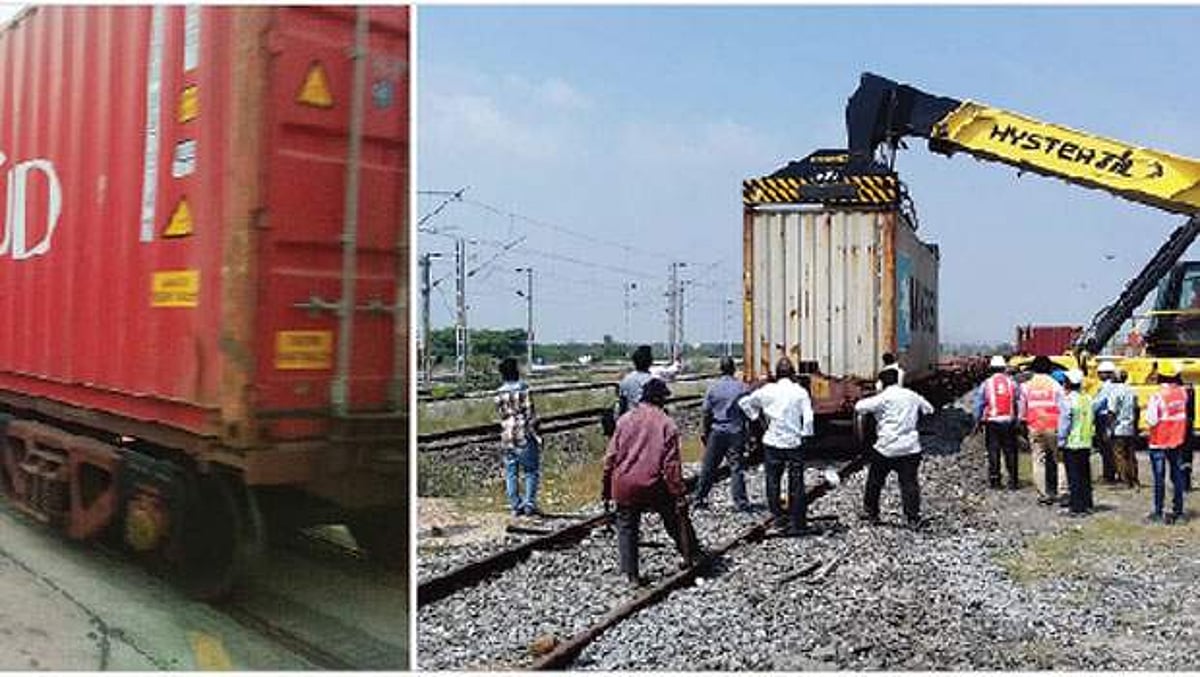 எண்ணூர் காமராஜர் துறைமுகத்திலிருந்து பெங்களூருக்கு முதல் சரக்குப் பெட்டக ரயில்