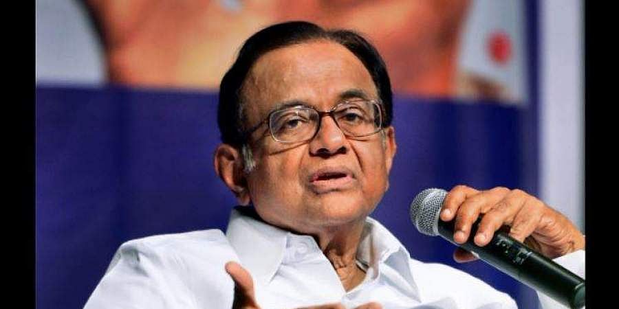 கஜா புயல் சேதங்களை மதிப்பிட மத்திய அரசு குழு அனுப்பவேண்டும்: சிதம்பரம் வலியுறுத்தல்