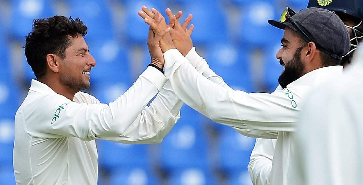 5 விக்கெட்டுகளுடன் அரிய சாதனைப் படைத்த குல்தீப் யாதவ்!