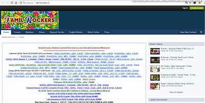 எங்கள் பெயரில் பரவும் செய்திகளை யாரும் நம்ப வேண்டாம்: தமிழ் ராக்கர்ஸ் விளக்கம் 