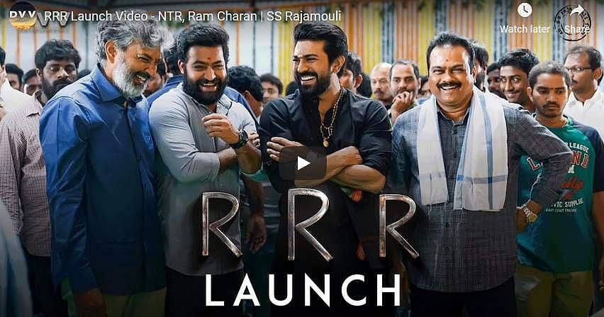 புதிய படத்தைத் தொடங்கினார் இயக்குநர் எஸ்.எஸ். ராஜமெளலி: தொடக்க விழாவின் விடியோ!