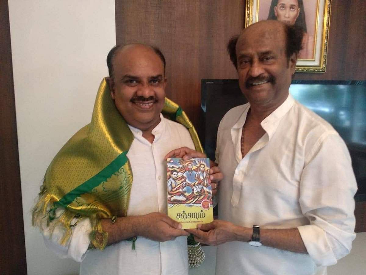 சாகித்ய அகாதெமி விருது பெறவுள்ள எஸ்.ராமகிருஷ்ணனுக்கு ரஜினி பாராட்டு