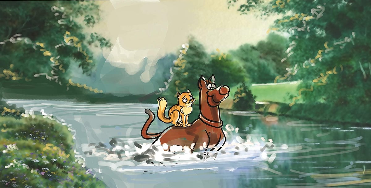 மறதி மின்னாவும், புத்திசாலி புஜியும்!