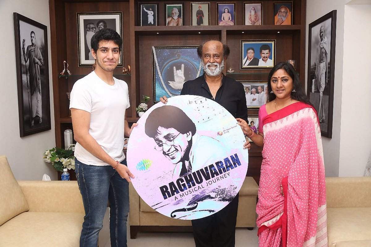 ரஜினி காந்த் வெளியிட்ட மறைந்த நடிகர் ரகுவரனின் இசை ஆல்பம்