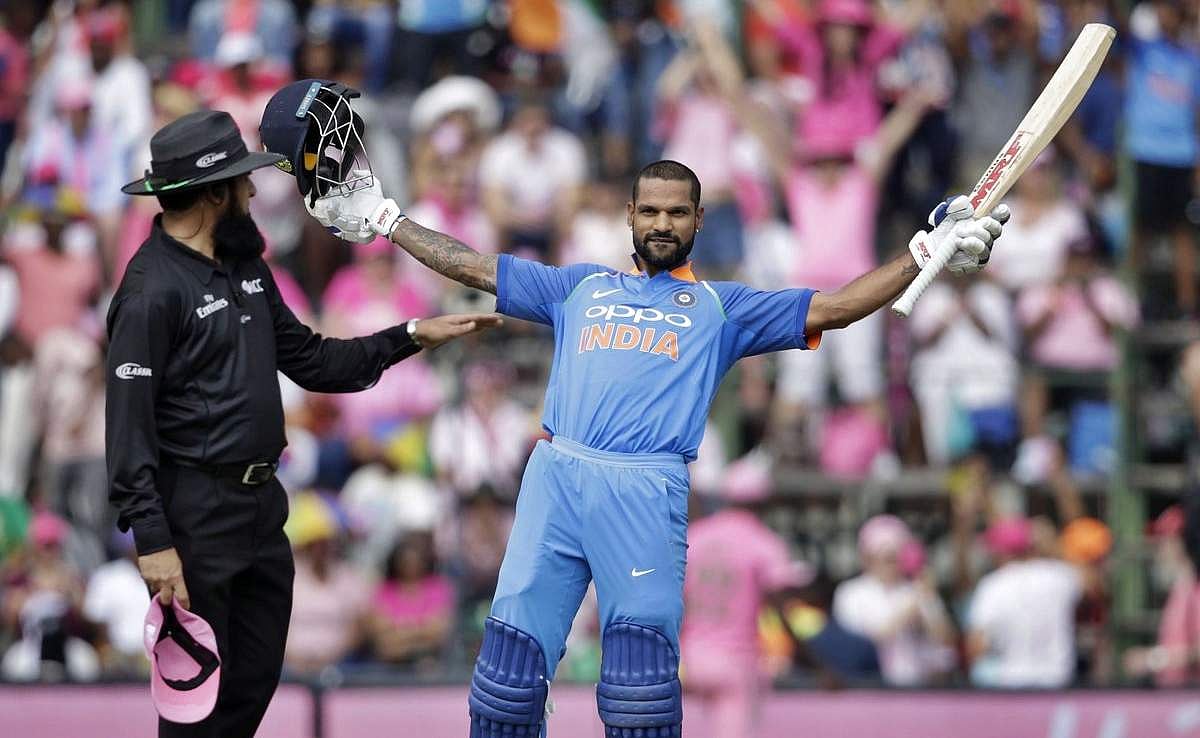 ஷிகர் தவன் சதம்: தென் ஆப்பிரிக்காவுக்கு 290 ரன்கள் வெற்றி இலக்கு