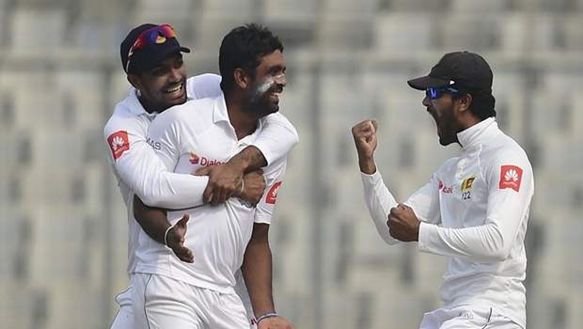 வங்கதேசத்துக்கு எதிரான டெஸ்ட் தொடரை வென்றது இலங்கை