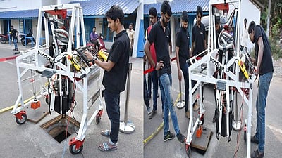 சாக்கடைகளை சுத்தம் செய்ய வந்தாச்சு ரோபோ: கேரளாவில் விரைவில் அறிமுகம்! 