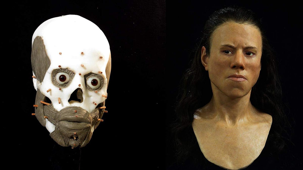 9000 ஆண்டுகளுக்கு முன் வாழ்ந்த இளம் பெண்ணுக்கு உருவம் கொடுத்தனர் கிரேக்க ஆராய்ச்சியாளர்கள்! ஆனால் அந்த முகத்தில் சிரிப்பு இல்லை!