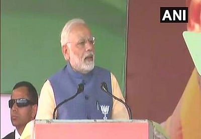 கர்நாடகாவில் இருந்து காங்கிரஸ் வெளியேறும் காலம் வந்துவிட்டது: பிரதமர் நரேந்திர மோடி பேச்சு