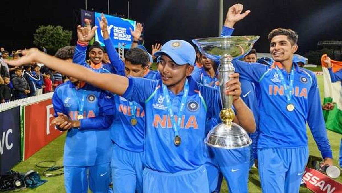 ஐசிசி வெளியிட்ட யு-19 உலக லெவன் அணியில் இடம்பிடித்த 5 இந்தியர்கள்