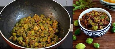 குருவித்தலை பாகற்காயில் கசப்பு நீக்க சில டிப்ஸ், ஆந்திர ஸ்பெஷல் காவரகாய புலுசு ரெஸிப்பி!