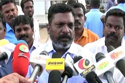 அமித் ஷா வருகைக்கு அரசியல் சாயம் பூச வேண்டிய அவசியம் இல்லை: திருமாவளவன் 