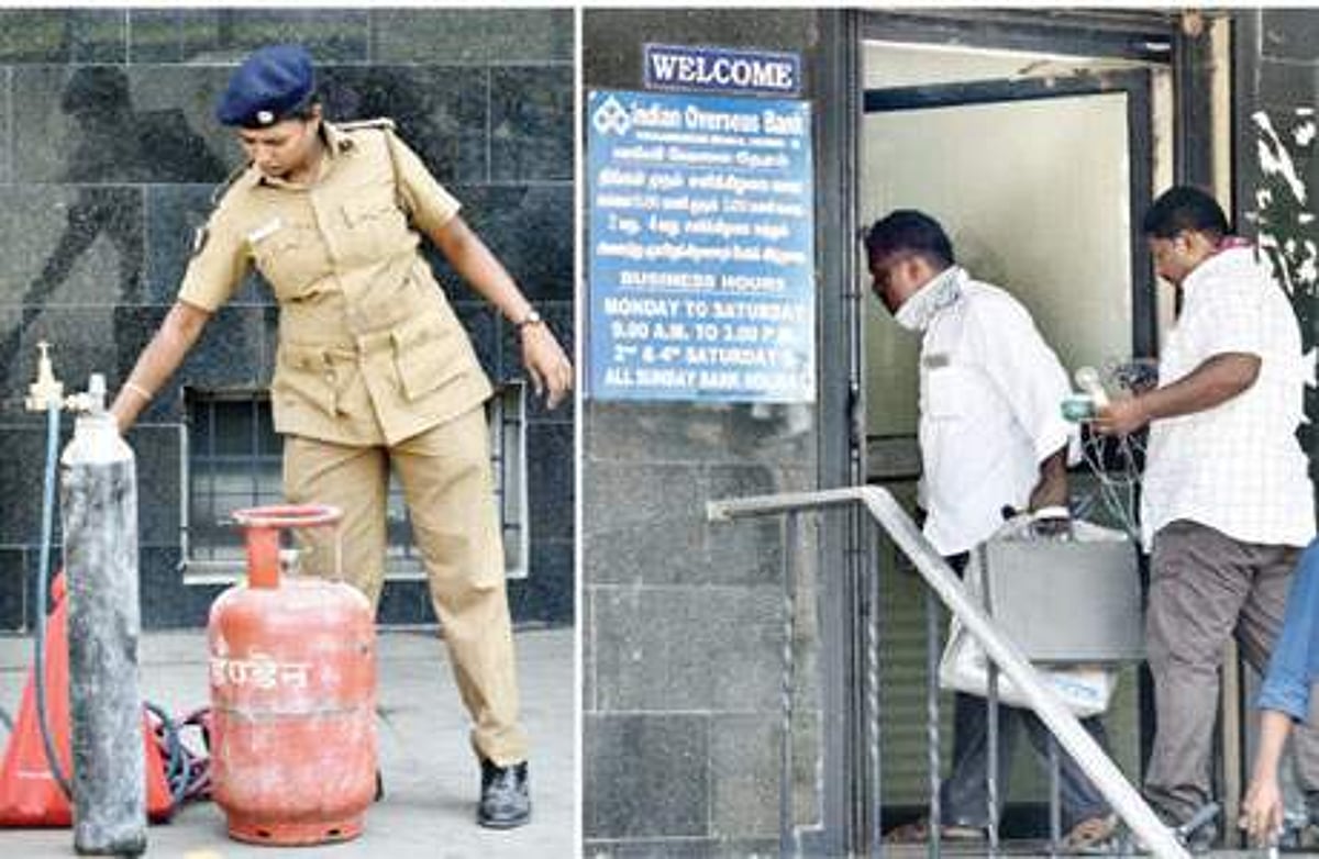 சென்னை விருகம்பாக்கம் ஐஓபி வங்கி திருட்டு: 3 பேர் கைது