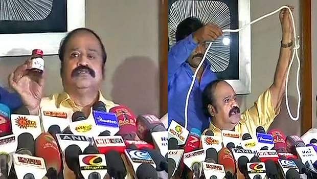 நவநீதகிருஷ்ணனுக்கு விஷமும், தூக்கு கயிறும் தயார்: புகழேந்தி