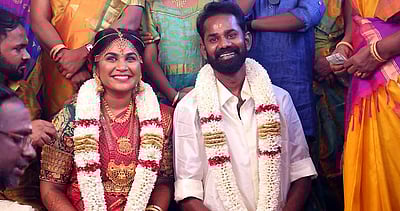 நடிகர் ரமேஷ் திலக் - நவலட்சுமி திருமணம்
