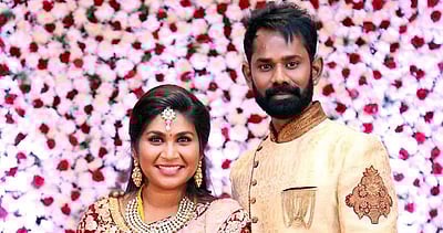 நடிகர் ரமேஷ் திலக் - நவலட்சுமி திருமண வரவேற்பு