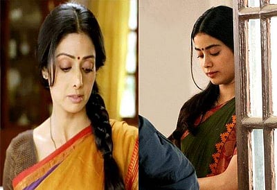 உடைகளுக்காக சதா விமர்சிக்கப்படும் ஜான்வி கபூரின் புதிய ஹோம்லி தோற்றம்!