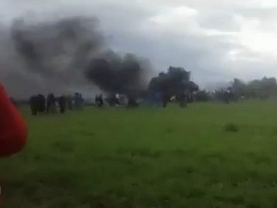 அல்ஜீரியாவில் ராணுவ விமானம் விழுந்து விபத்து: 257 வீரர்கள் பலி! 