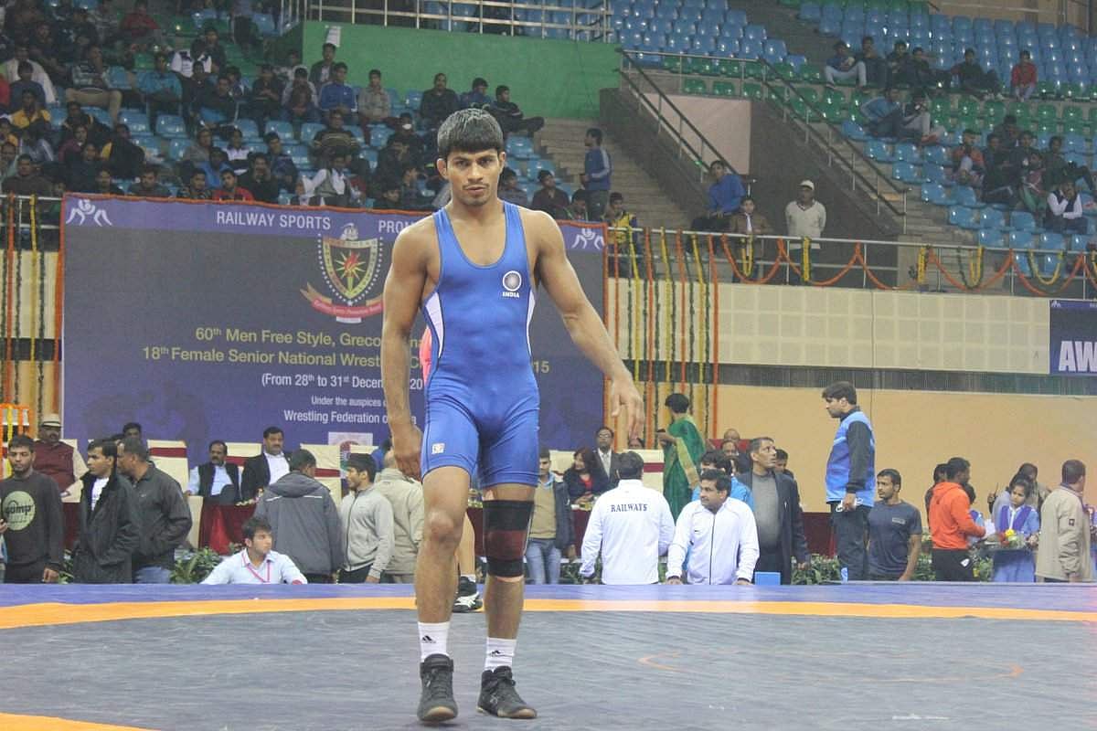 காமன்வெல்த் மல்யுத்தம்: தங்கம் வென்றார் இந்தியாவின் ராகுல் அவாரே!