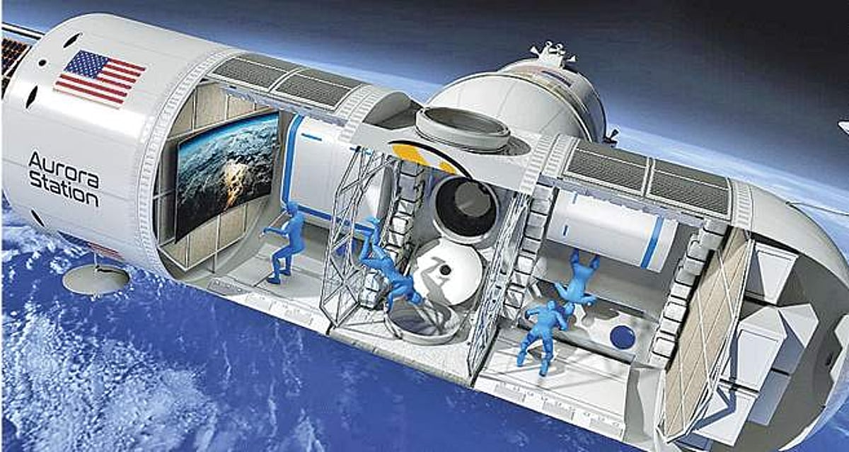 விண்வெளியில் ஓர் உணவகம்!