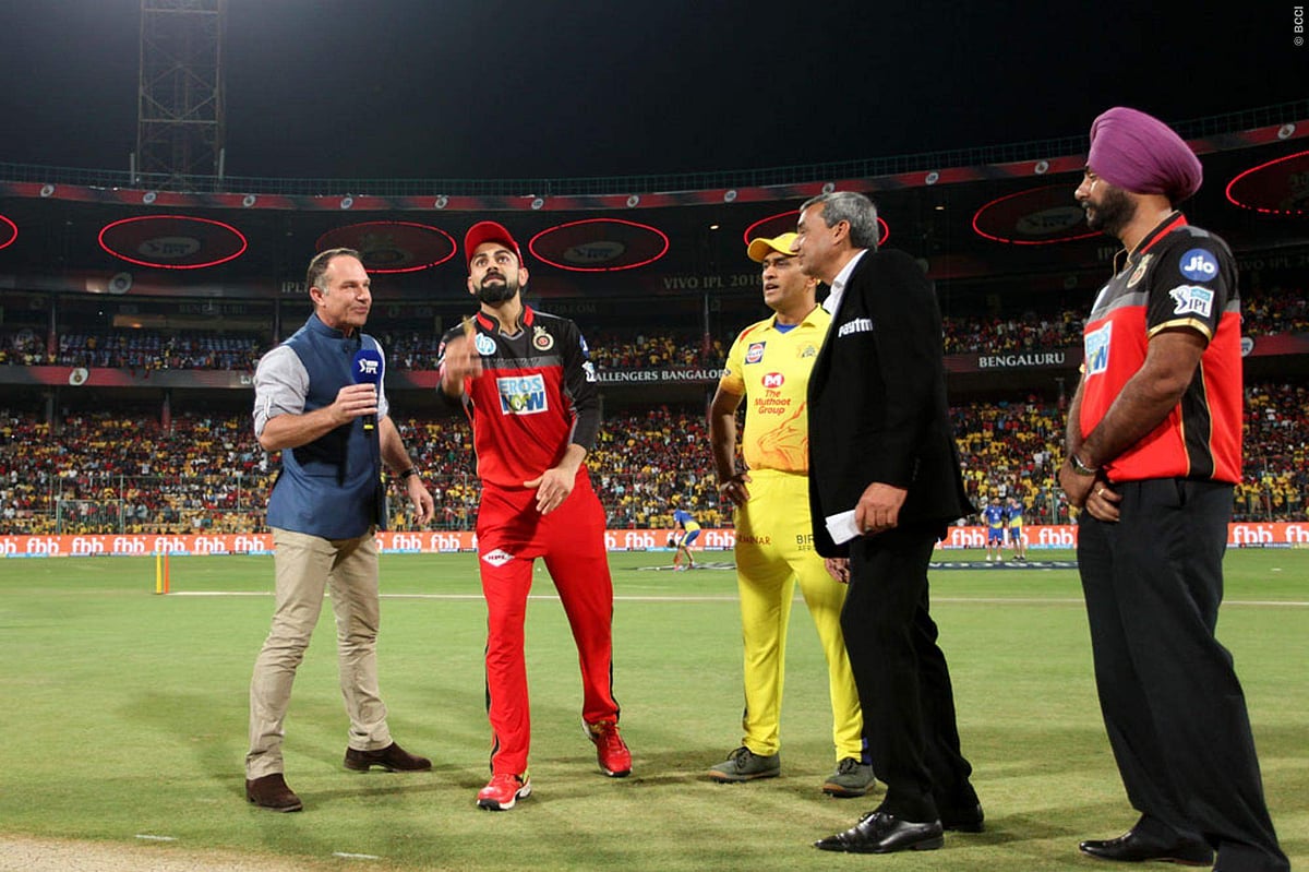 100-ஆவது போட்டிக்கு கேப்டனாகும் கோலி: சென்னைக்கு எதிராக முதல் பேட்டிங்