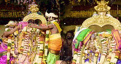 மதுரை மீனாட்சி சுந்தரேசுவரர் திருக்கல்யாணம்