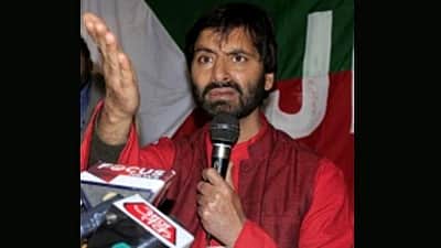 காஷ்மீர் பிரிவினைவாத தலைவர் யாசின் மாலிக் ஸ்ரீநகரில் கைது