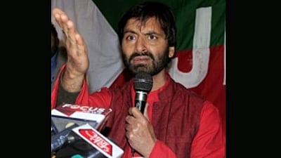 காஷ்மீர் பிரிவினைவாத தலைவர் யாசின் மாலிக் ஸ்ரீநகரில் கைது