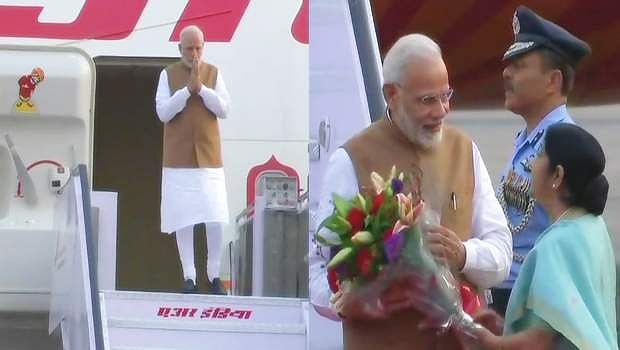 சீன அதிபரை சந்தித்த பிரதமர் நரேந்திர மோடி நாடு திரும்பினார்