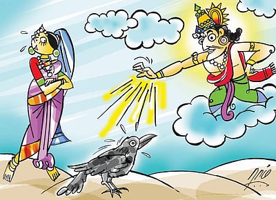 காக்காவுக்கு கறுப்பு நிறம் எப்படி வந்தது? பர்மிய நாட்டு நாடோடி சிறுகதையை படித்து தெரிந்து கொள்ளுங்கள்!