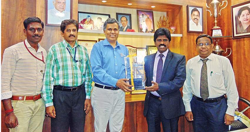 மூகை ஆராய்ச்சிக்கு விருது!