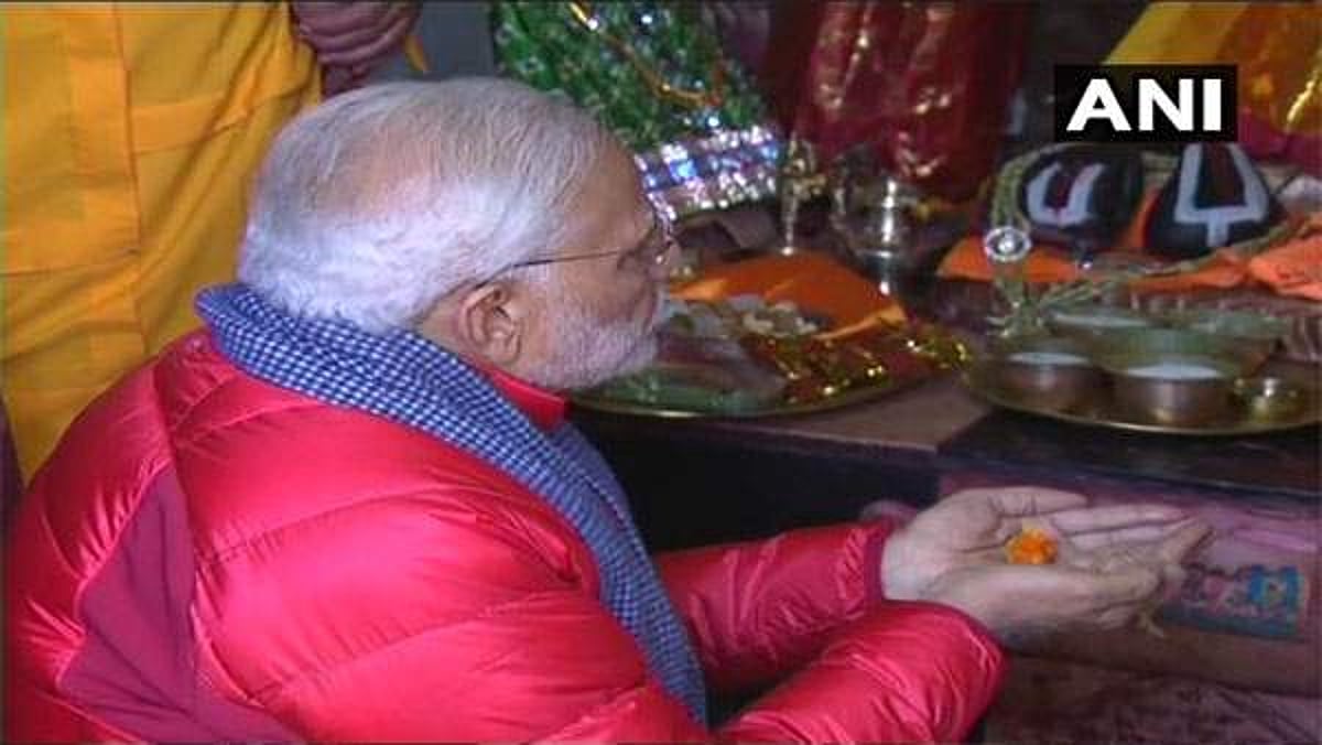 முக்திநாத் கோயிலில் சாமி தரிசனம் செய்தார் பிரதமர் மோடி