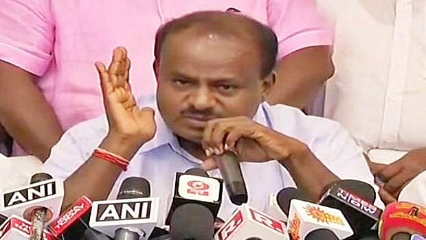 எனது தந்தைக்கு ஏற்பட்ட கறும்புள்ளியை அழிக்கவே காங்கிரஸுடன் கூட்டணி: குமாரசாமி