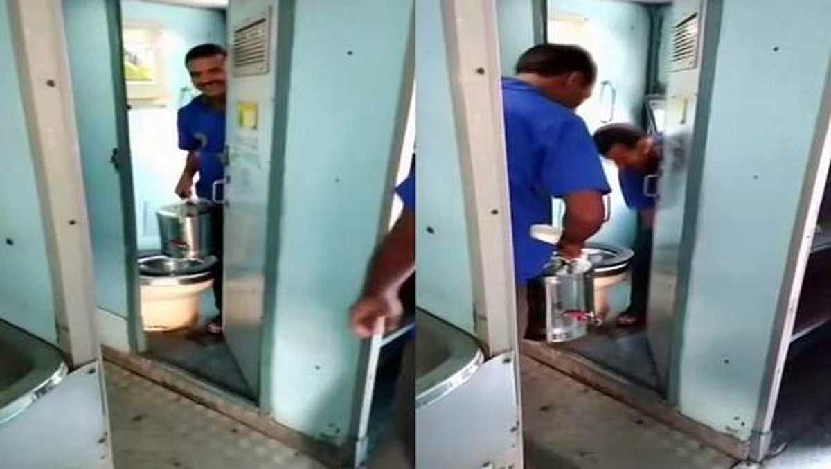 கழிவறையில் டீ கேன் எடுத்து சென்ற விவகாரம்: ஒப்பந்ததாரருக்கு ரூ.1 லட்சம் அபராதம்