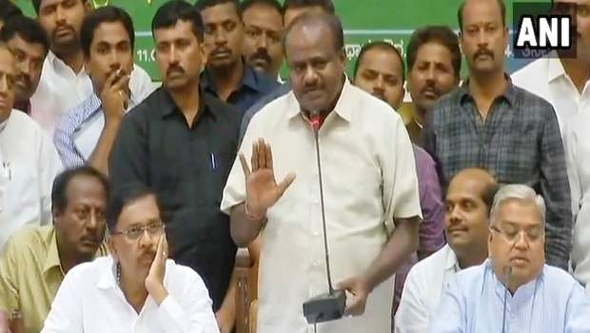 காங்கிரஸ் உத்தரவுப்படி தான் செயல்பட முடியும்: விவசாய கடன் விவகாரத்தில் குமாரசாமி கருத்து