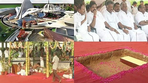 ஃபீனிக்ஸ் பறவை வடிவில் ஜெயலலிதா நினைவிடம்