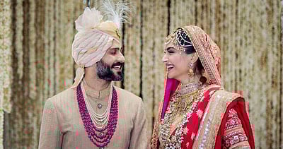 நடிகை சோனம் கபூரின் திருமணம்