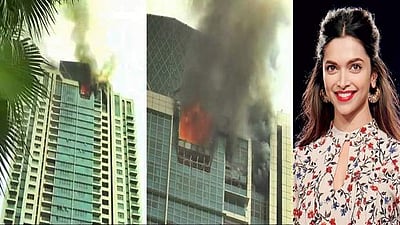 தீபிகா படுகோனே வீடு அமைந்துள்ள அடுக்குமாடிக் குடியிருப்பில் தீ விபத்து